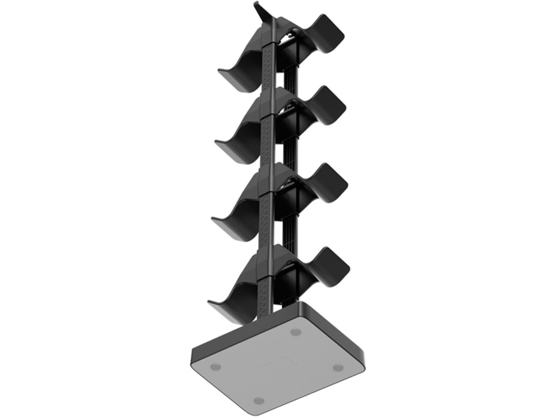 Suporte Para Controle E Fone De Ouvido Com Compartimento Cartuchos Jogos Organizador Cabos, Material Abs, Compatível Com