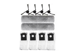 Conjunto De 10 Peças Para Esfregão Com Esteiras Dreame Mova Z5 / Z5 Pro / Z50 Ultra: Pano, Escova Lateral E Saco De Pó._ptg