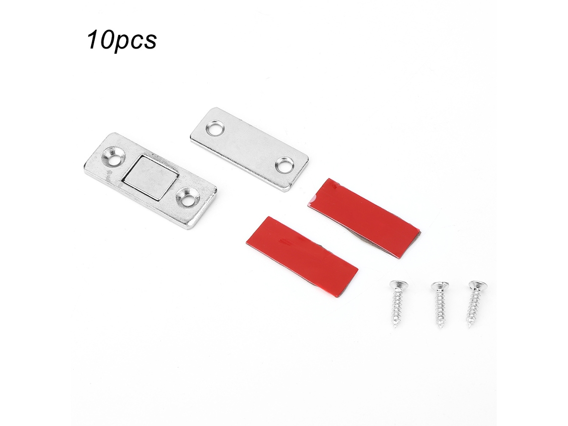 10pcs Ímã de Porta Magnética Aço Inoxidável S/MARCA