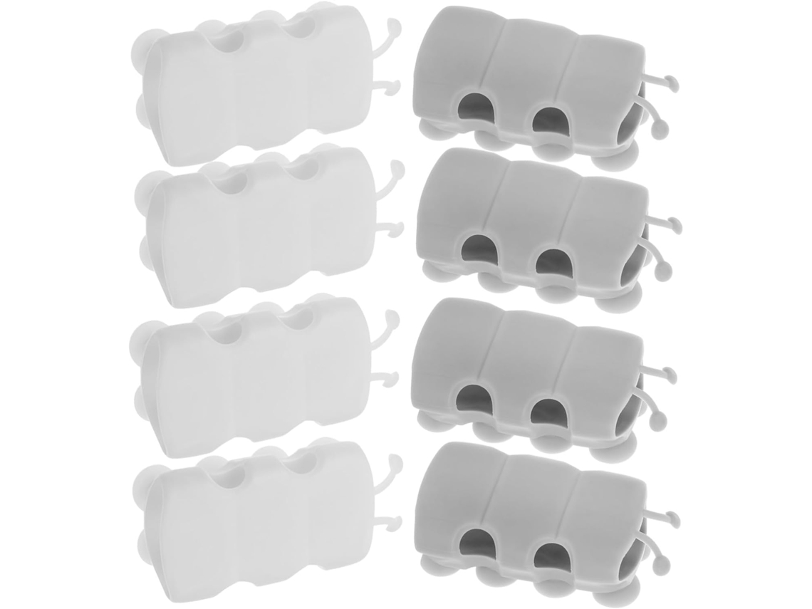 Suporte De Silicone Para Chuveiro Iplusmile Com Ventosa, 8 Peças, Sem Necessidade De Furar, Para Fácil Instalação No