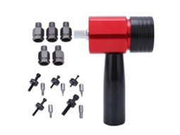 Adaptador De Pistola De Remaches Eléctrico De Acero Alto Carbono Para Chapa M3-m8 Bajo Ruido Cabeza De Pistola De Remaches Eléctrica