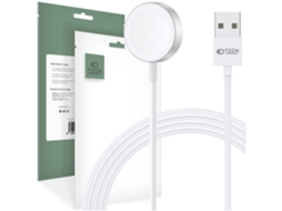 Cabo de Carregamento Magnético TECH PROTECT Ultraboost 120cm para Apple Watch Branco