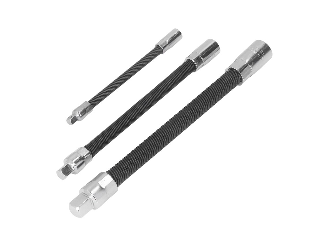 3 Peças Barra Extensível Flexível Aço Mola Porta Parafusadeira Magnético Para Reparação Automotiva