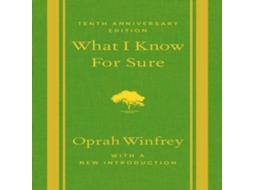 Livro What I Know For Sure de Oprah Winfrey (Inglês)