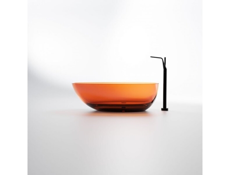 Banheira STEINBERG Série 489 Independente Feita de Poliresina 1680X850X550Mm 4898010 Cor: Âmbar