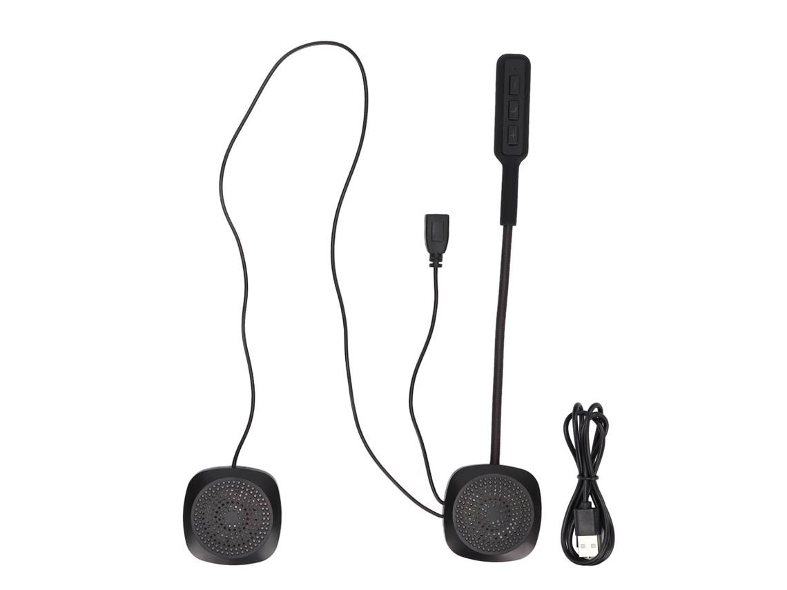 Auriculares Bluetooth MH03 para Casco de Motocicleta, Control de Volumen, Conexión Inalámbrica, 20-30 m | S/MARCA