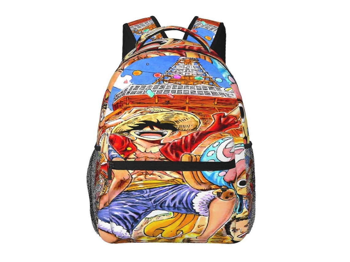 Mochila J26 One Piece Para Estudantes, Leve E Durável, À Prova Dágua E Com Alça De Ombro Ajustável C26 Olysi Shop