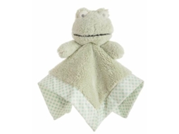 Doudou Dupla Ninhada 30 x 30 cm bolinhas verdes