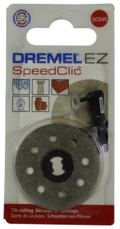 Disco de Corte para Pedra DREMEL SC545 EZ SpeedClic: disco de corte de diamante
