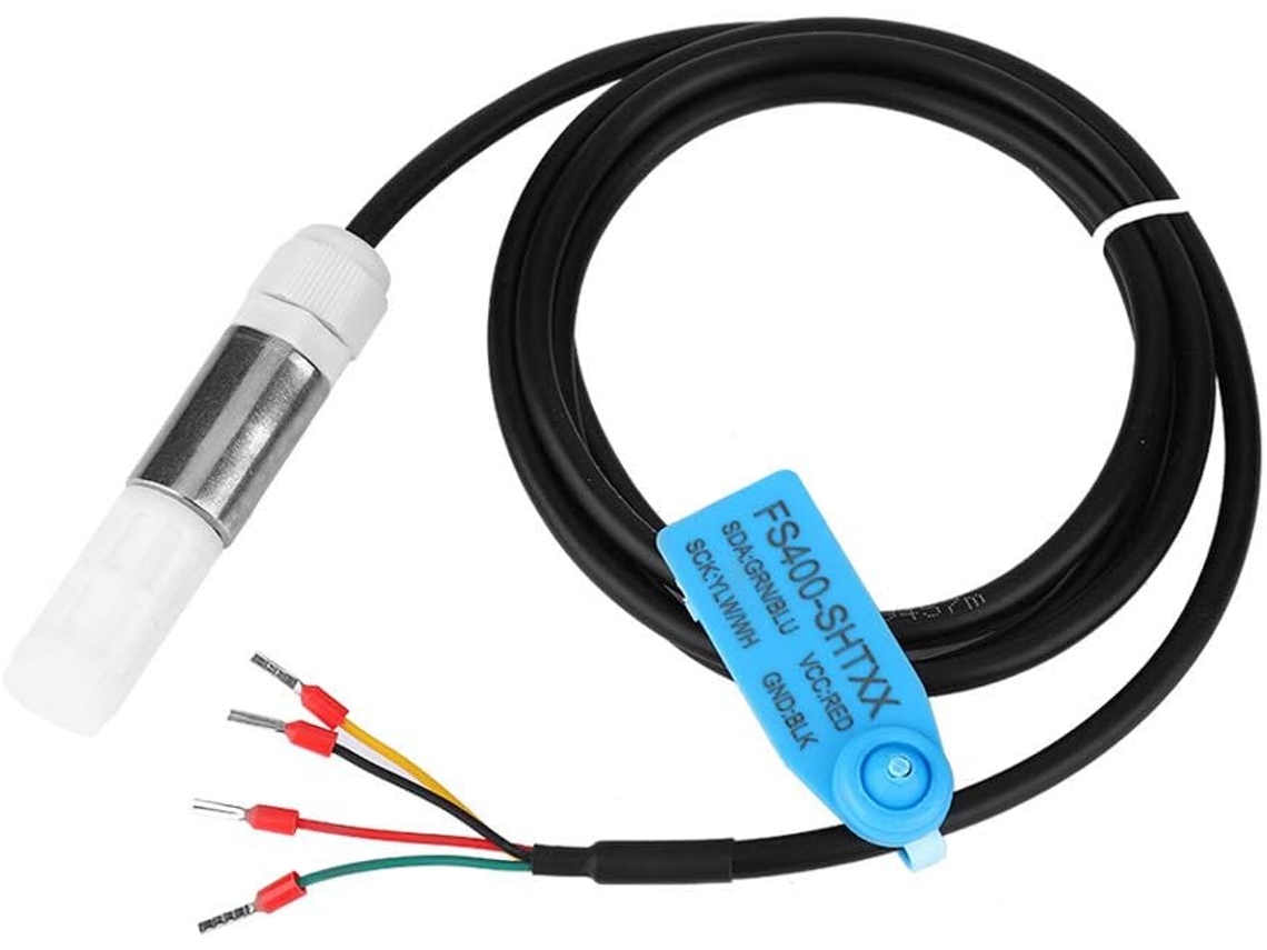 Sensor De Temperatura E Umidade, Resistente Ao Pó, Com Caixa De Plástico