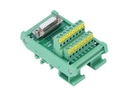 Bloco Terminal Distribuidor Compacto De Cobre Com Rótulos Impressos 0.8a/pino Dc 60v