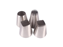 Conjunto Bicos Decoração Bolo LAXISCREED Aço Inox 4pcs