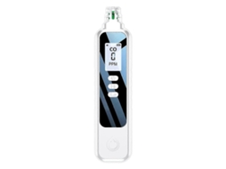 Detector Portátil De Monóxido De Carbono Para Viagens, Com Tela Lcd E 2 Pilhas Aaa(branco)