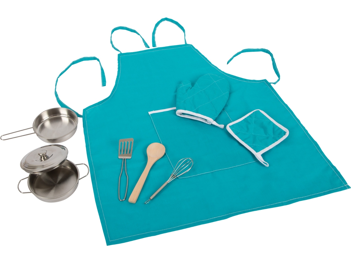 Cooking Set With Apron SMALL FOOT COMPANY (Idade minima recomendada: 3 anos)