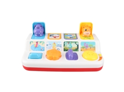 Ats brinquedo Interatsivo de Animais Pop Up com Luz, Música e Sons para Bebês: Desenvolvimento e Aprendizagem