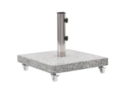 Parasol Base, Parasol Bases Vidaxl Cinzeto Granito (n/a)