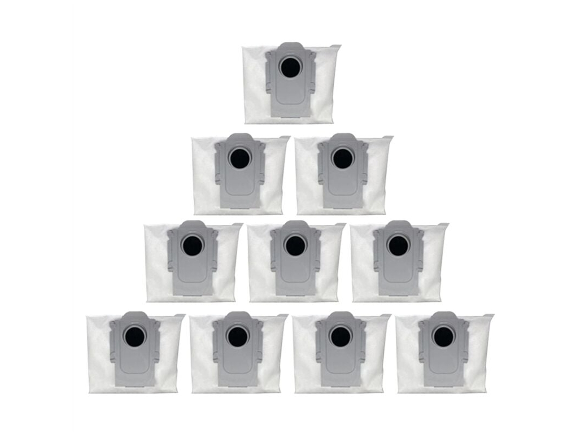 Conjunto De 10 Sacos Reposição Para Aspirador De Pó Q5 T8 S7 Maxv Ultra Max Tuotuo