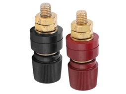 5 Pares Conector De Enchufe Plátano M8 De Latón Cobre Puro Resistencia A La Corrosión Piezas Electrónicas Para Pruebas Eléctricas