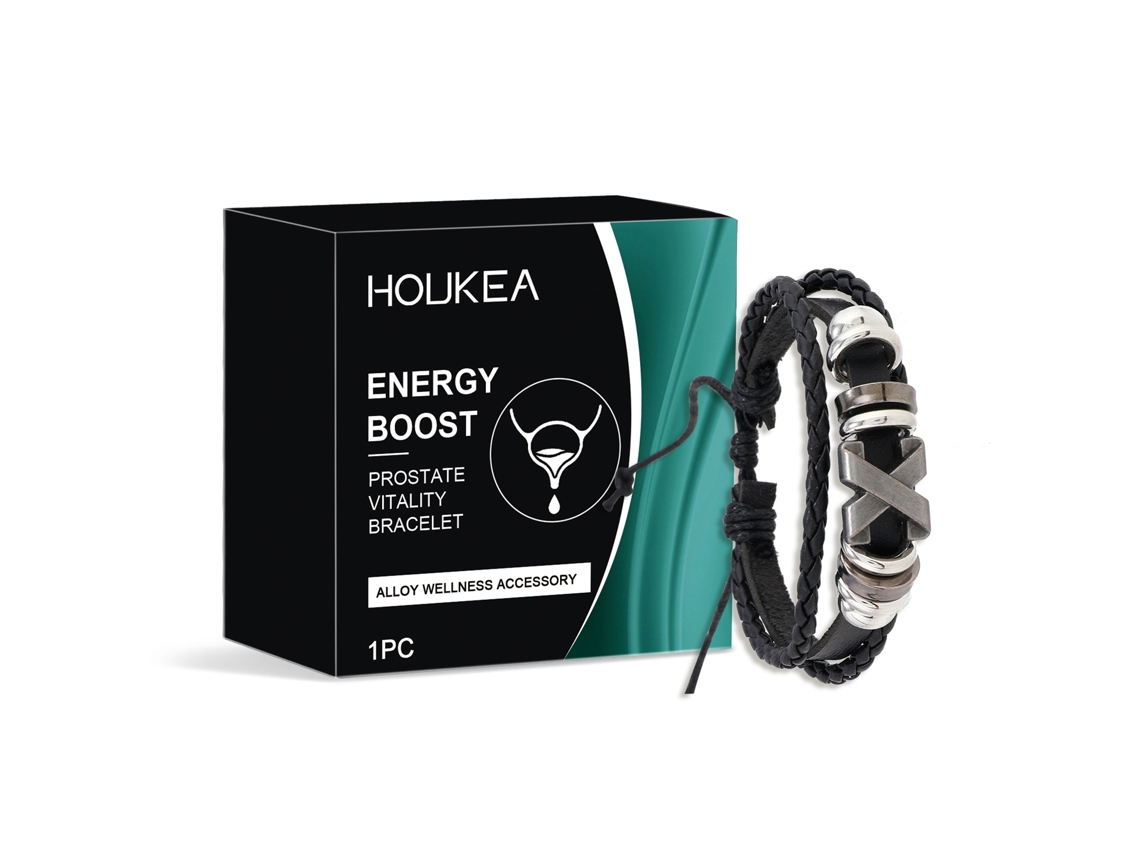 Pulseira Masculina Vitalidade com Design Moderno para Complementar o Seu Visual LAXISCREED