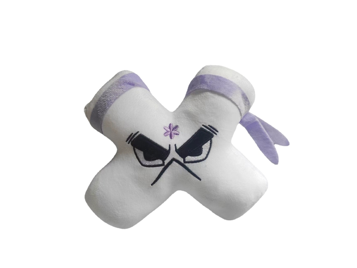 Peluche HXDZFX Letra X 24 Cm