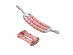 Massageador De Pés Manual Com Rolo Duplo Para Relaxamento Muscular E Relaxamento Muscular, Ideal Para Academia.