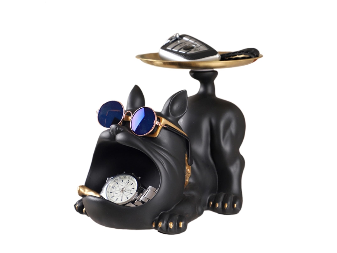 Ornamentos De Mesa Decoração Para Sala Decoração De Quarto Estatuetas Decoração De Mesa Cinza/preto Dureforward