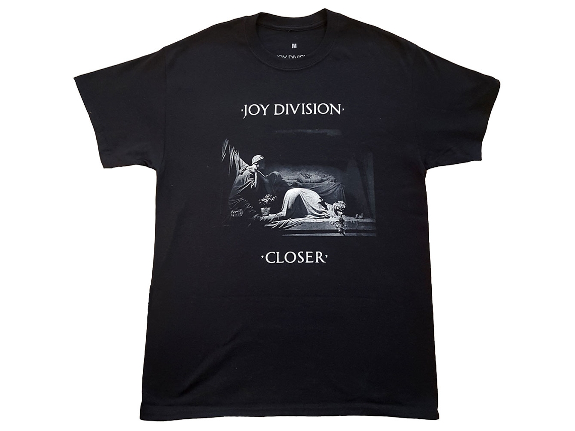 T-Shirt ROCK OFF Joy Division - Classic Closer Preto (Tamanho: M)