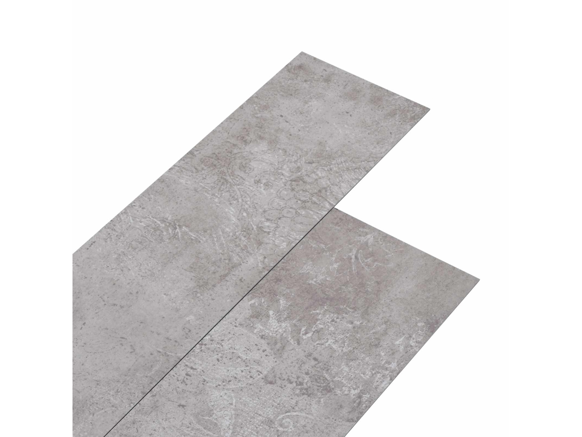 Vidaxl Pranchas De Piso Pvc Autoadesivas 30,5 X 61 Cm 28 Pcs Pvc