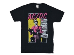 Ac/dc In Line T-shirt Unisex Adults Size:s