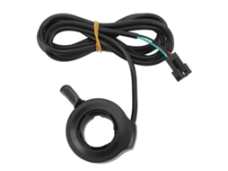 Mando de acelerador de polegar para bicicleta elétrica 130x, 3 pinos, SM, 22mm, patinete elétrico, 24‑72v, universal, esquerdo/direito S/MARCA