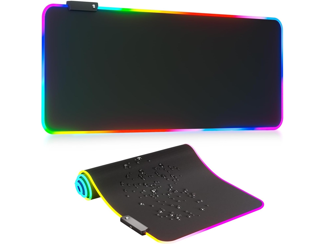 Mousepad Rgb Com Led, Mousepad Grande, Mousepad Grande Com Led Brilvibera