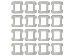 Pacote Com 16 Almofadas De Limpeza Para Winbot W1/w1 Pro_glo