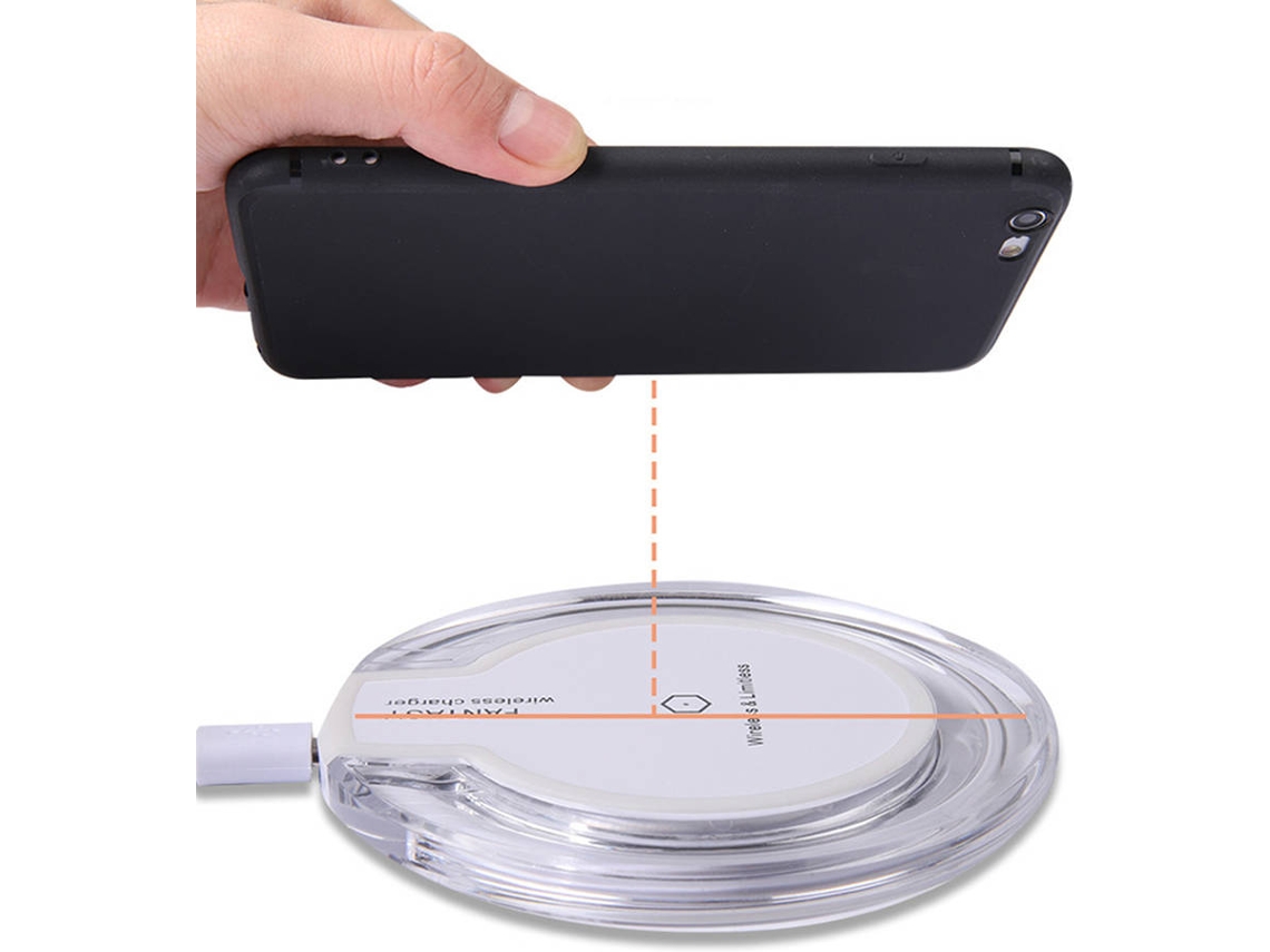 Carregador Wireless HDTOSNER K9 Branco