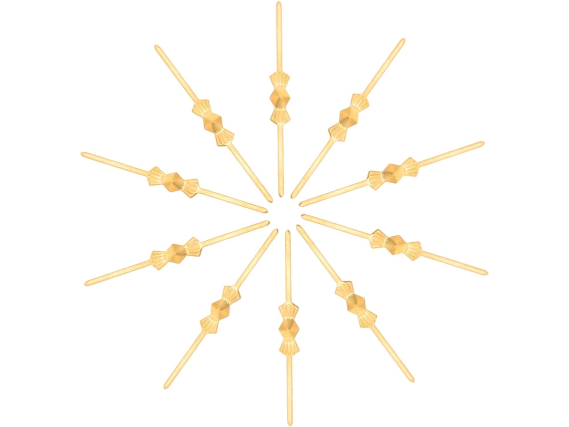 Clipe Galpada Para Fixação De Peças Cristal, Peças De Reposição Para Luminárias Teto, Metal Dourado, Fixação Segura Para