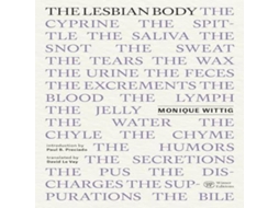 Livro Lesbian Body de Monique Wittig (Inglês)