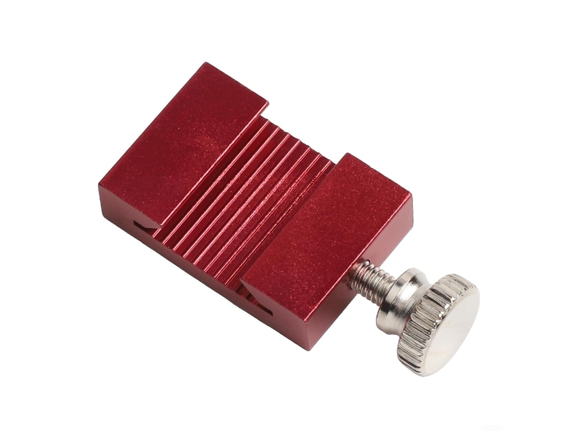 Ferramenta De Medição Metálica Deslizante Ajustável Para Carpinteiro, Guia Quadrada Com Bloco Limitador De Régua, 26mm