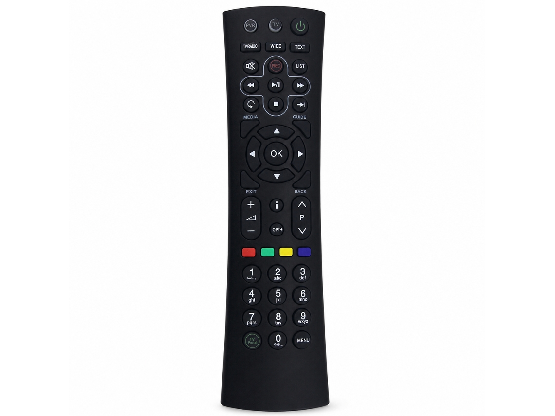 Comando À Distância Para Recetor Tv Humax Freesat Compatível Rm-h01u