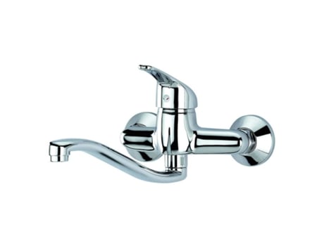 Torneira De Cozinha De Parede Bica Baixa Cromada Jomi (r26m6c)