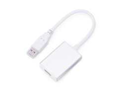 Cabo Adaptador de Vídeo USB 3.0 para HDMI, 1080p, para PC, Branco | S/MARCA