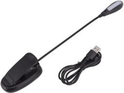 Luminária De Leitura Led Com Carregamento Usb, Proteção Para Os