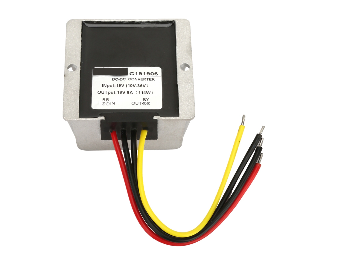 Módulo Regulador de Voltaje Auto Step Up/down Conversor Boost/buck 10 36v para 19v (6a)