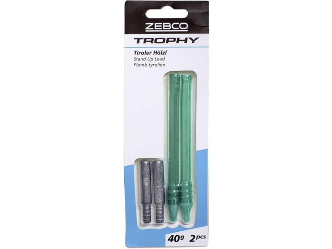Conjunto de 2 Pesos de Mar ZEBCO Trophy Stand Up
