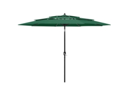 Parasol, Parasols Vidaxl Verde Poliéster (3 M)
