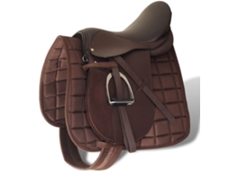 Saddle, Saddles Vidaxl Marrom Couro (12 Cm)