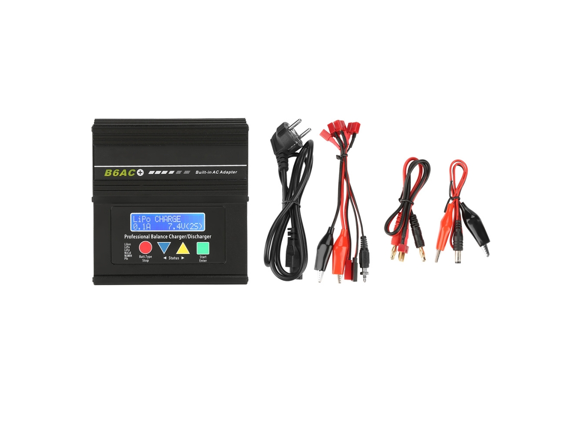 Laxiscreed Carregador De Bateria Rc 50w Com Drenagem E Carregamento Balanceado