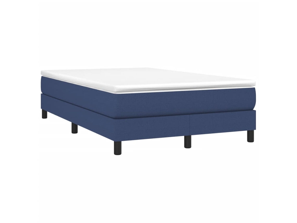 Box Spring Bed, Box Spring Beds Vidaxl Azul Tecido (120 X 190 Cm)
