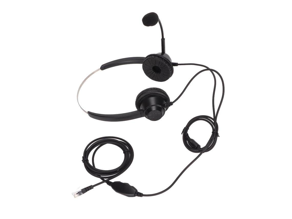 Fone com Cancelamento de Ruído EOOCOO para Linha Fixa