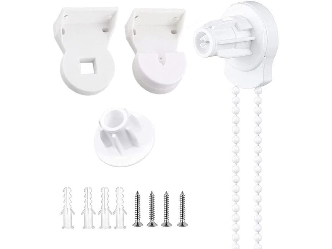 Acessórios para Cortinas de Rolo Kit de Reparo de Substituição de Suportes para Cortinas de Rolo de 25Mm com Corrente Frisada A350