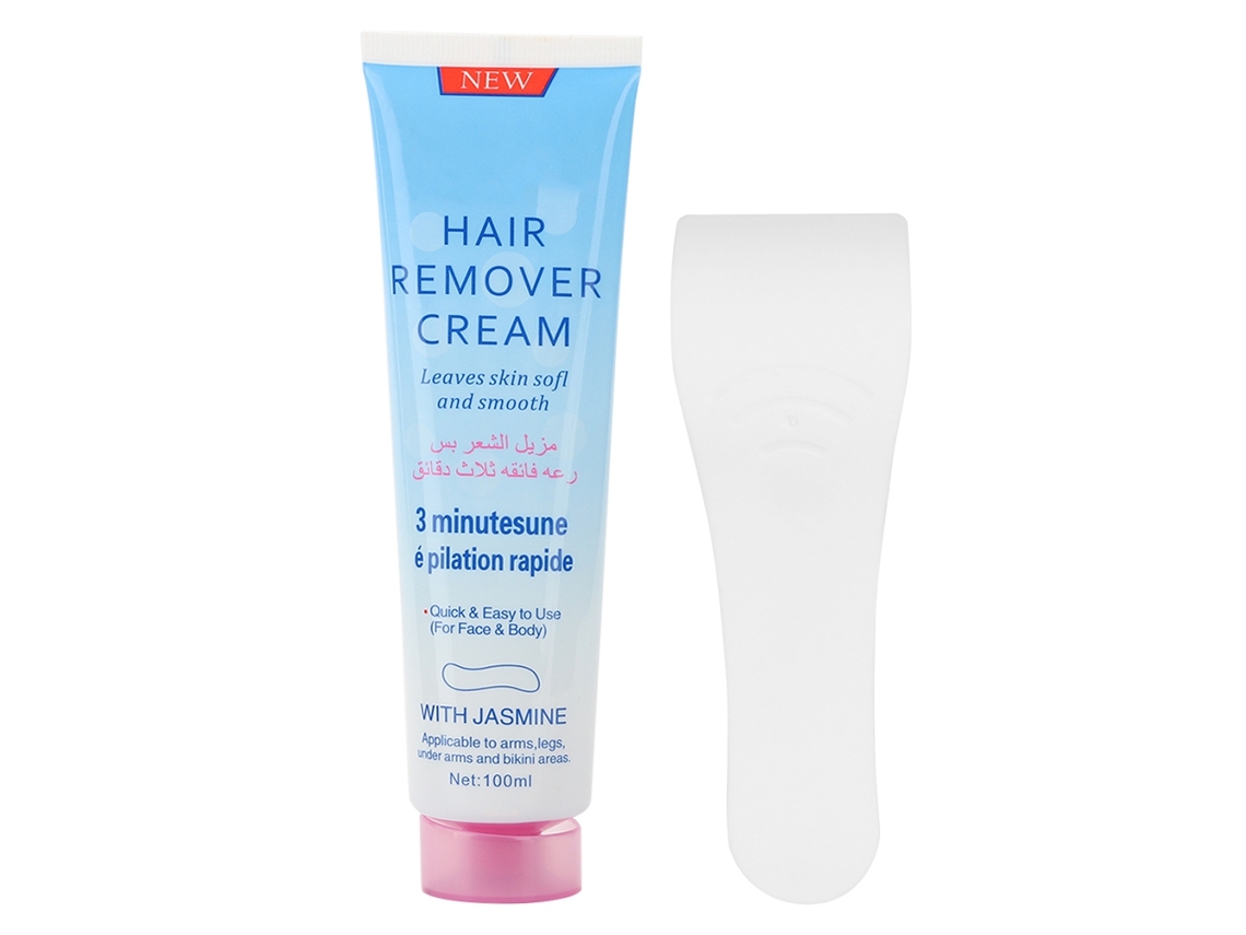 Crema Depilatória Unissex Para Axilas, Pernas E Braços Crema Epilatória Com Aroma De Rosa