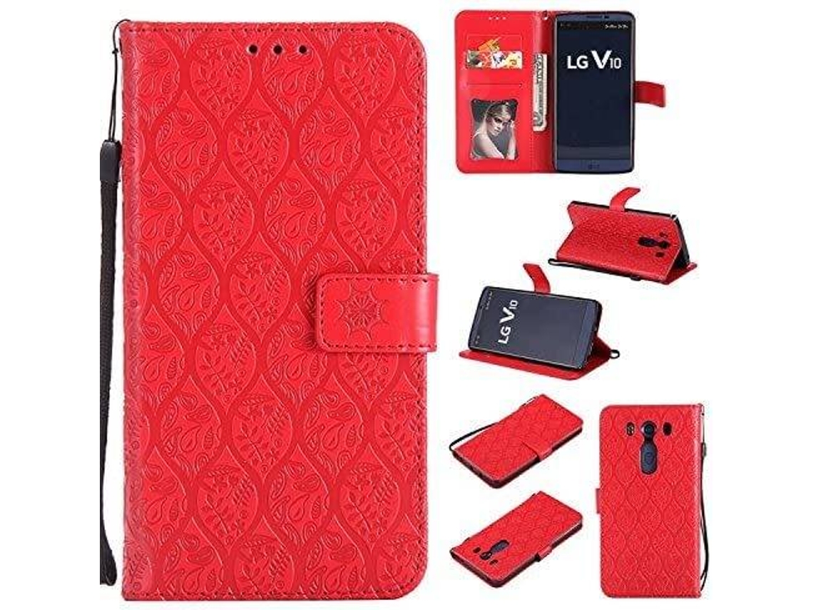 Capa LG V10 HONGWE. Vermelho